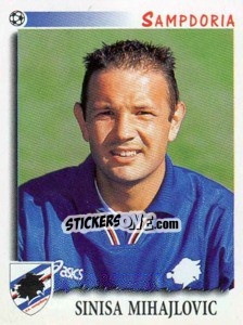 Sticker Sinisa Mihajlovic - Calciatori 1997-1998 - Panini