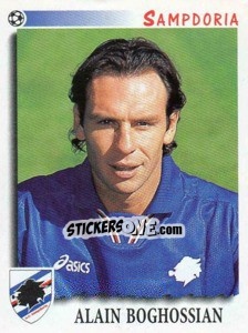 Cromo Alain Boghossian - Calciatori 1997-1998 - Panini