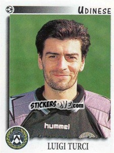 Sticker Luigi Turci - Calciatori 1997-1998 n. 340 - Panini