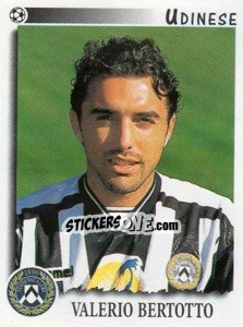 Sticker Valerio Bertotto - Calciatori 1997-1998 n. 341 - Panini