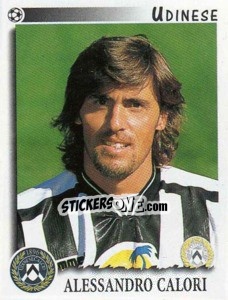 Sticker Alessandro Calori - Calciatori 1997-1998 - Panini