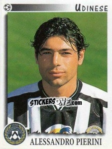 Sticker Alessandro Pierini - Calciatori 1997-1998 - Panini