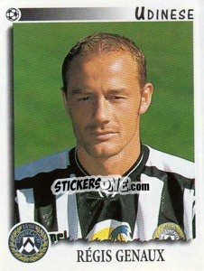 Cromo Régis Genaux - Calciatori 1997-1998 - Panini