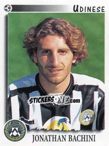 Sticker Jonathan Bachini - Calciatori 1997-1998 - Panini