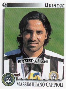 Sticker Massimiliano Cappioli - Calciatori 1997-1998 n. 352 - Panini