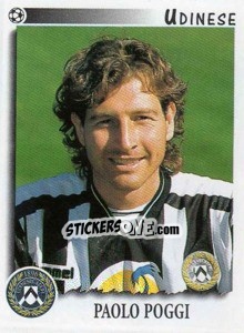 Sticker Paolo Poggi - Calciatori 1997-1998 n. 354 - Panini