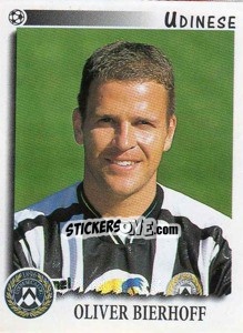 Figurina Oliver Bierhoff - Calciatori 1997-1998 - Panini