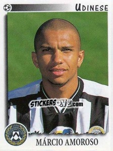 Cromo Márcio Amoroso - Calciatori 1997-1998 - Panini