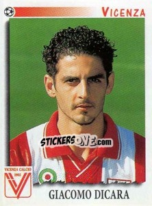 Sticker Giacomo Dicara - Calciatori 1997-1998 - Panini