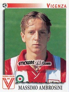 Sticker Massimo Ambrosini - Calciatori 1997-1998 n. 369 - Panini