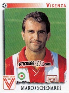 Sticker Marco Schenardi - Calciatori 1997-1998 n. 371 - Panini