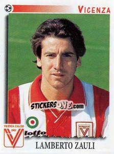 Sticker Lamberto Zauli - Calciatori 1997-1998 - Panini