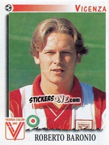 Sticker Roberto Baronio - Calciatori 1997-1998 n. 373 - Panini