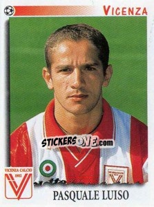 Sticker Pasquale Luiso - Calciatori 1997-1998 n. 375 - Panini