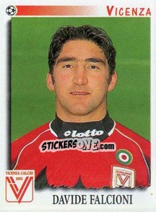 Figurina Davide Falcioni - Calciatori 1997-1998 - Panini