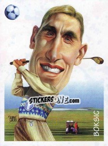 Figurina Boksic (caricatura) - Calciatori 1997-1998 - Panini