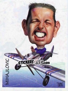 Sticker Mihajlovic (caricatura) - Calciatori 1997-1998 n. 402 - Panini