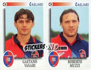 Cromo Vasari / Muzzi  - Calciatori 1997-1998 - Panini