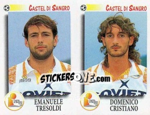 Sticker Tresoldi / Cristiano  - Calciatori 1997-1998 n. 441 - Panini