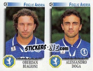 Cromo Biagioni / Doga  - Calciatori 1997-1998 - Panini