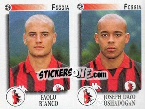 Cromo Bianco / Oshadogan  - Calciatori 1997-1998 - Panini