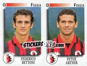 Sticker Bettoni / Artner  - Calciatori 1997-1998 - Panini