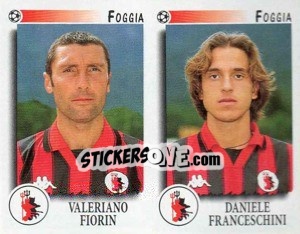 Cromo Fiorin / Franceschini  - Calciatori 1997-1998 - Panini