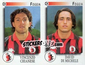 Figurina Chianese / Di Michele  - Calciatori 1997-1998 - Panini