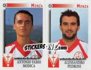 Cromo Modica / Pedroni  - Calciatori 1997-1998 - Panini