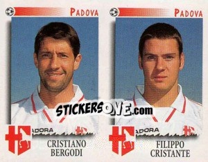 Sticker Bergodi / Cristante  - Calciatori 1997-1998 n. 503 - Panini