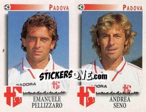 Figurina Pellizzaro / Seno  - Calciatori 1997-1998 - Panini