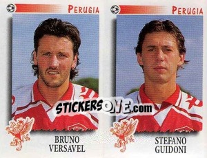 Sticker Versavel / Guidoni  - Calciatori 1997-1998 - Panini