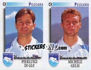 Figurina Di Gia' / Gelsi  - Calciatori 1997-1998 - Panini