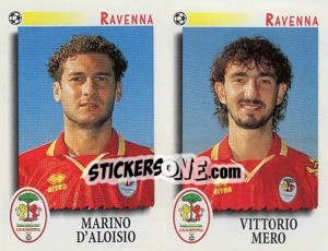 Figurina D'Aloisio / Mero  - Calciatori 1997-1998 - Panini