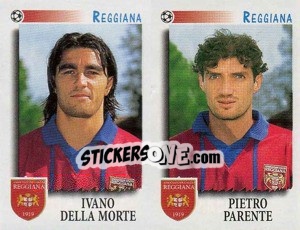 Cromo Della Morte / Parente  - Calciatori 1997-1998 - Panini