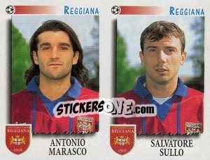 Sticker Marasco / Sullo  - Calciatori 1997-1998 n. 542 - Panini