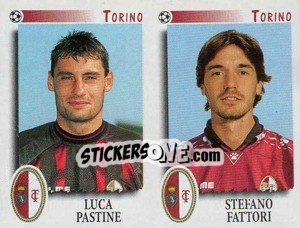 Cromo Pastine / Fattori  - Calciatori 1997-1998 - Panini