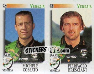 Sticker Cossato / Bresciani  - Calciatori 1997-1998 n. 589 - Panini