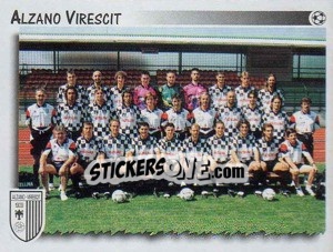 Sticker Squadra Alzano Virescit