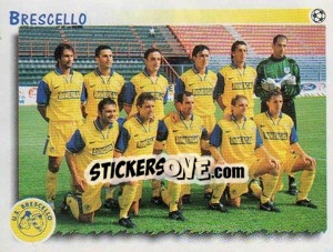 Figurina Squadra Brescello - Calciatori 1997-1998 - Panini