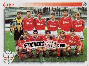 Figurina Squadra Capri - Calciatori 1997-1998 - Panini