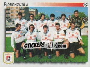 Cromo Squadra Fiorenzuola - Calciatori 1997-1998 - Panini