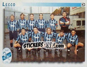 Sticker Squadra Lecco - Calciatori 1997-1998 - Panini