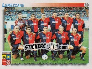 Sticker Squadra Lumezzane - Calciatori 1997-1998 - Panini