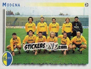 Sticker Squadra Modena - Calciatori 1997-1998 n. 617 - Panini