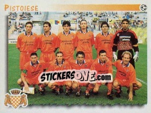 Sticker Squadra Pistoiese - Calciatori 1997-1998 n. 620 - Panini