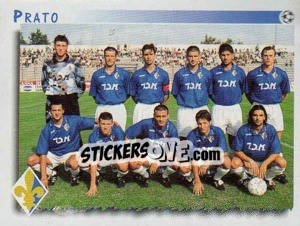Cromo Squadra Prato - Calciatori 1997-1998 - Panini