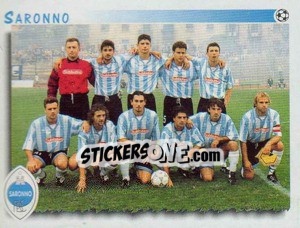 Sticker Squadra Saronno - Calciatori 1997-1998 - Panini