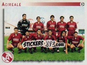 Sticker Squadra Acireale - Calciatori 1997-1998 - Panini