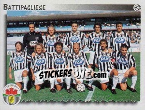 Figurina Squadra Battipagliese - Calciatori 1997-1998 - Panini